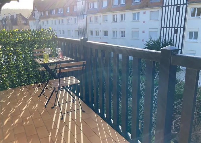 Proche Balcon Et Parking Apartamento Deauville